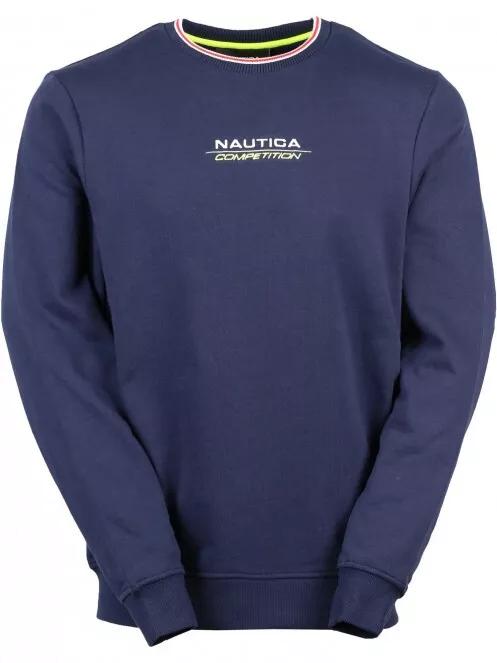 Nautica Tang Sweatshirt férfi pulóver sötétkék színben 2