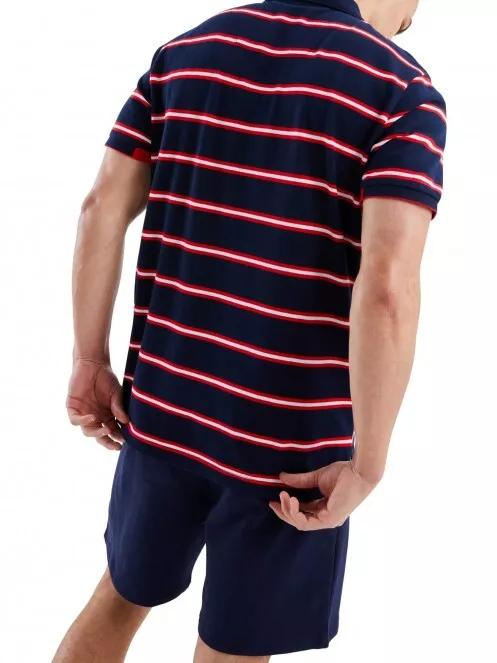 Nautica Firefish Polo Shirt férfi galléros póló sötétkék színben 3