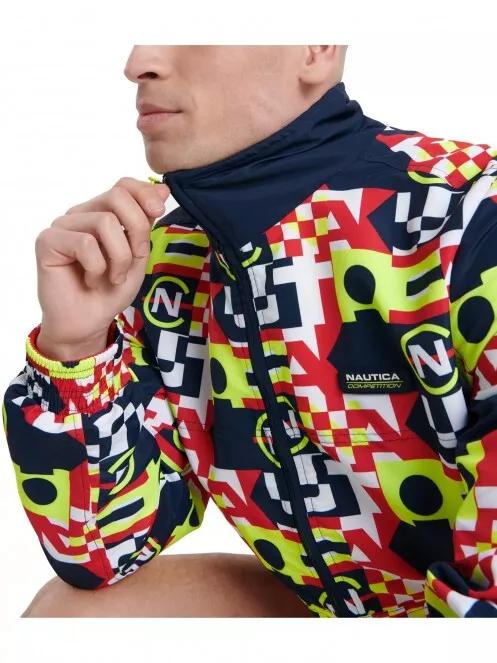 Nautica Tambja FZ Jacket férfi utcai kabát multikolor színben 5