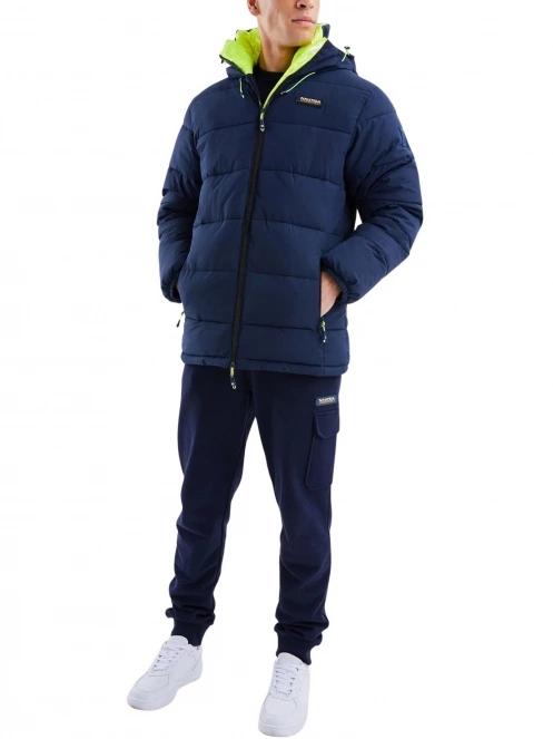Nautica Antigua Padded Jacket férfi utcai kabát sötétkék színben 5