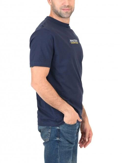 Nautica Attaway T-Shirt férfi rövid ujjú póló sötétkék színben 3