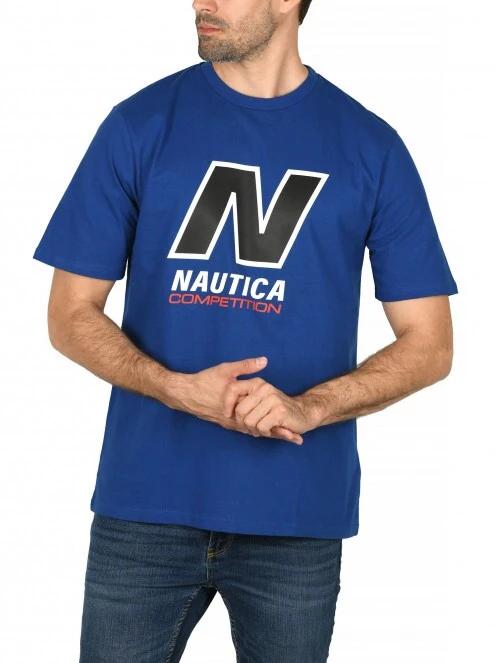 Nautica Wessix T-Shirt férfi rövid ujjú póló kék színben 2