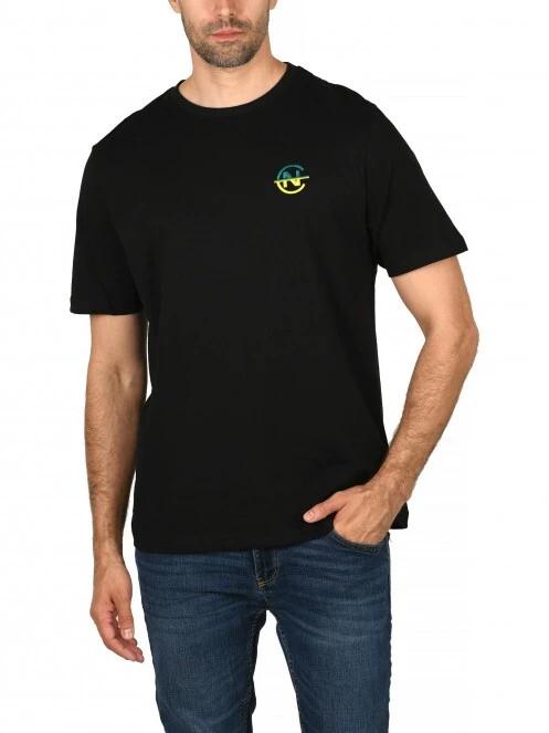Nautica Moreton T-Shirt férfi rövid ujjú póló fekete színben 2