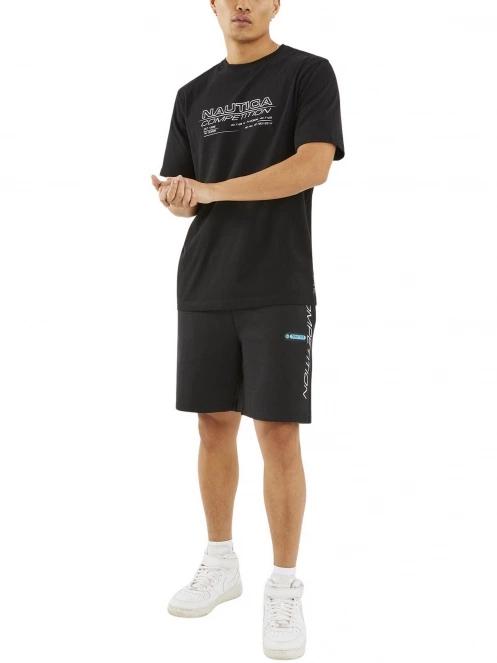 Nautica Jaden T-Shirt férfi rövid ujjú póló fekete színben 4