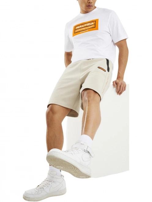 Nautica Blake T-Shirt férfi rövid ujjú póló fehér színben 4