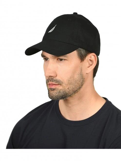 Nautica Ruck Strapback Cap baseball sapka fekete színben 2