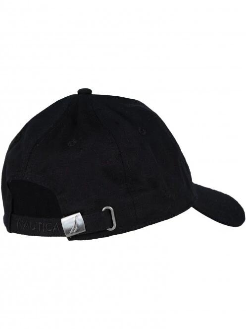 Nautica Ruck Strapback Cap baseball sapka fekete színben 6
