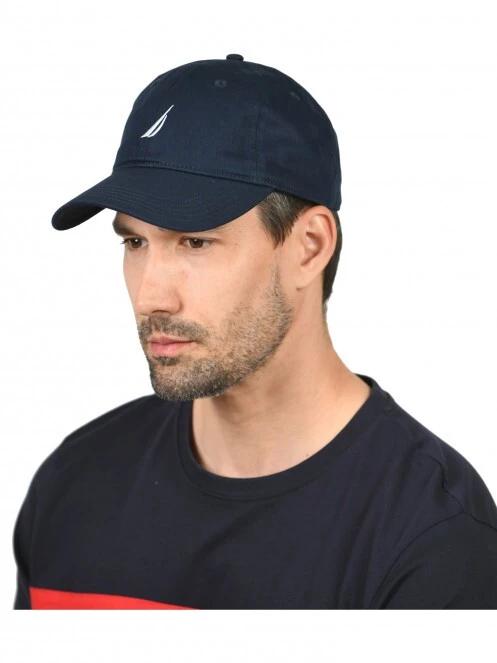 Nautica Ruck Strapback Cap baseball sapka sötétkék színben 3