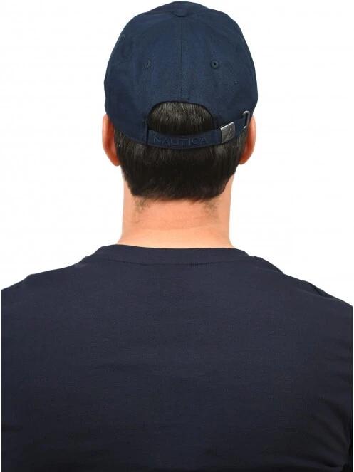 Nautica Ruck Strapback Cap baseball sapka sötétkék színben 4