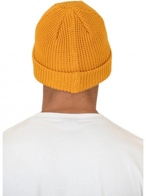 Nautica Buller Beanie sapka sárga színben 4