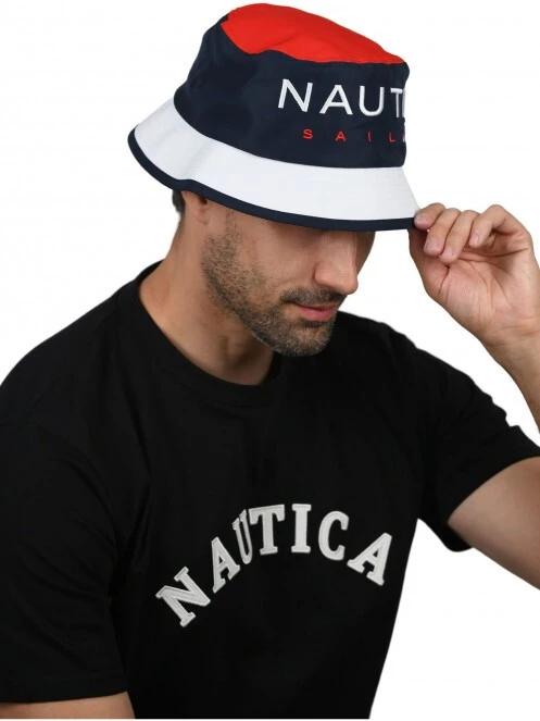 Nautica Caspian Bucket Hat bucket hat sötétkék színben 4