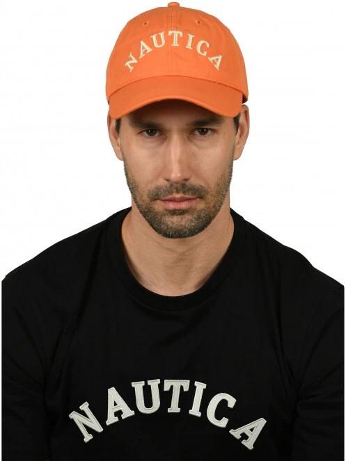 Nautica Caribbean Strapback Cap baseball sapka narancssárga színben 2