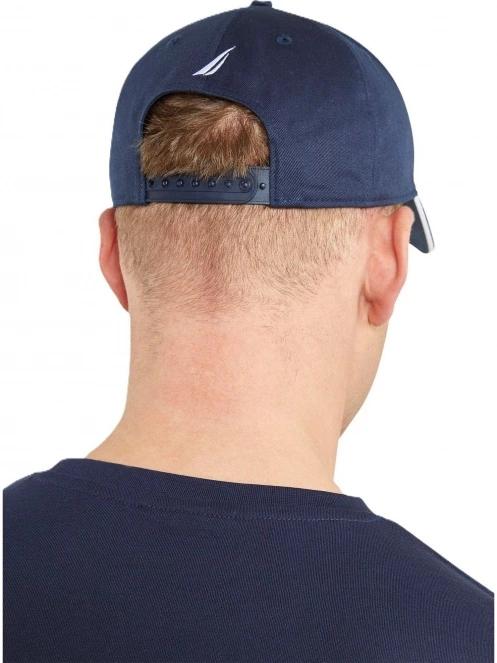 Nautica Robson Snapback Cap férfi baseball sapka sötétkék színben 5