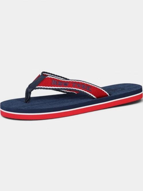 Nautica Massachussets férfi flip flop papucs sötétkék színben 2