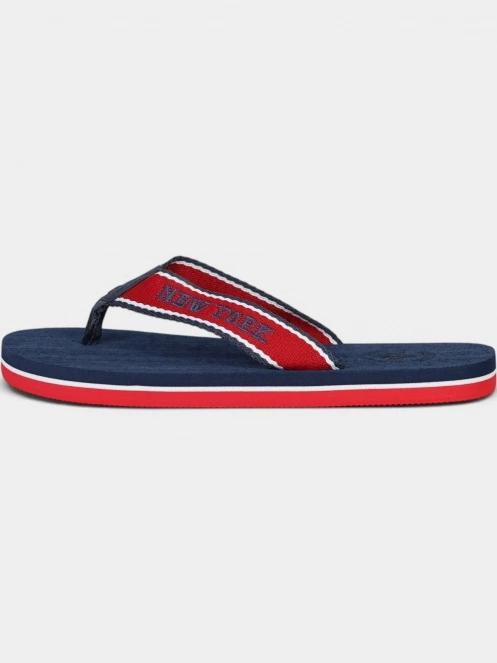 Nautica Massachussets férfi flip flop papucs sötétkék színben 3