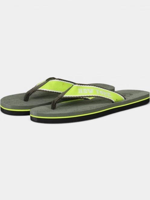 Nautica Massachussets férfi flip flop papucs sötétzöld színben 5