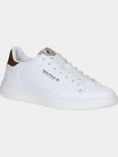 Nautica STARDUST 2.0 LTH OFF WHITE-CUOIO férfi rövid szárú cipő fehér színben 2