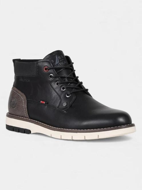 Nautica Explorer férfi magas szárú cipő fekete színben 2