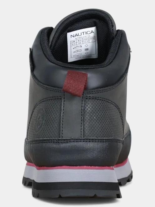 Nautica Baldo Crazy férfi magas szárú cipő fekete színben 4