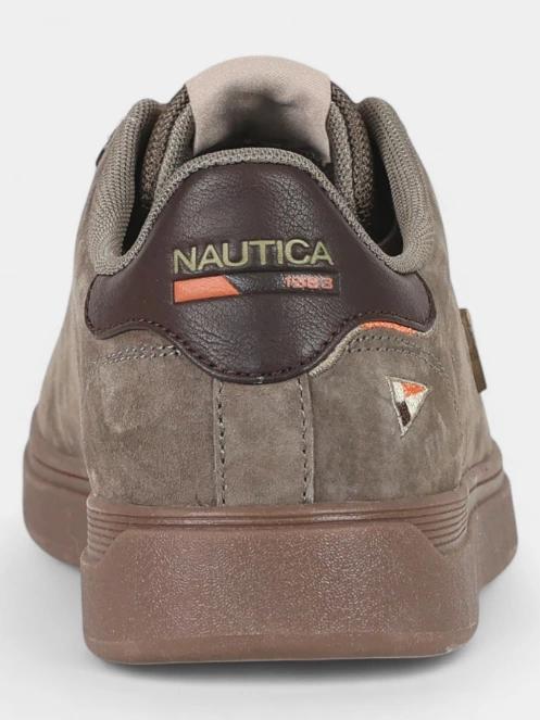 Nautica Apollo SD férfi sneaker barna színben 4