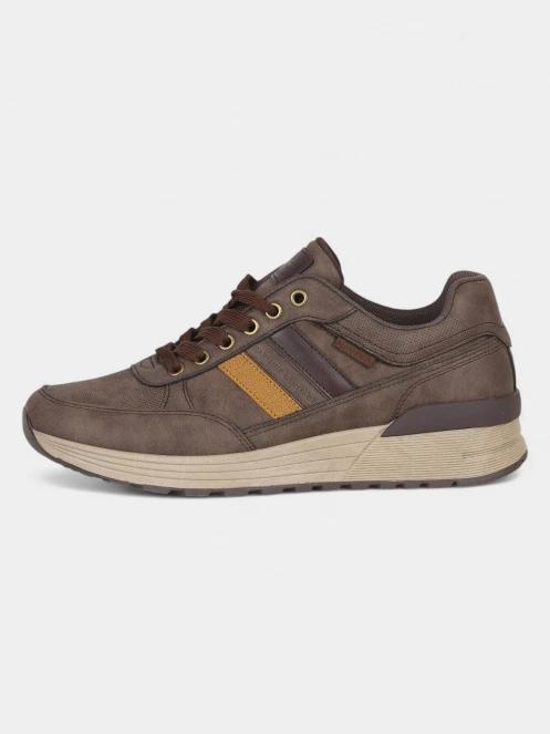Nautica Kansas férfi sneaker barna színben 3