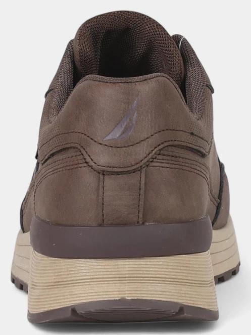 Nautica Kansas férfi sneaker barna színben 4