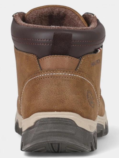 Nautica Jack 2.0 férfi magas szárú cipő barna színben 4