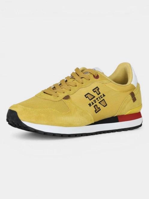 Nautica Istak férfi rövid szárú cipő sárga színben 2