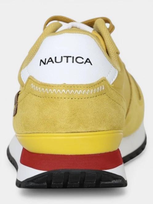 Nautica Istak férfi rövid szárú cipő sárga színben 4