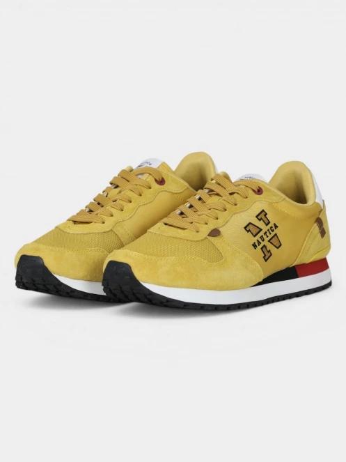 Nautica Istak férfi rövid szárú cipő sárga színben 6