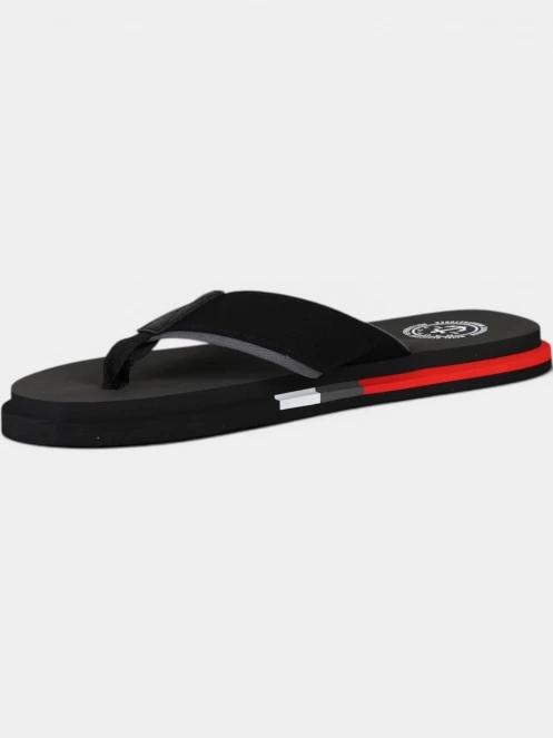 Nautica Pag férfi flip flop papucs fekete színben 2