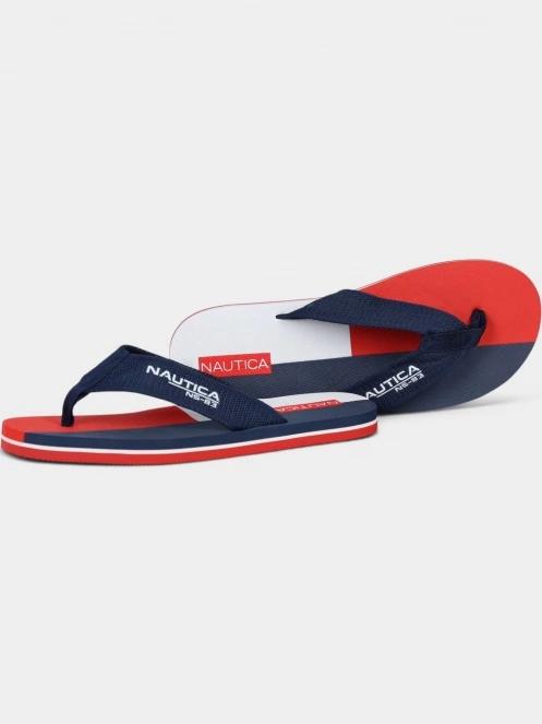 Nautica Bora Bora férfi flip flop papucs sötétkék színben 5