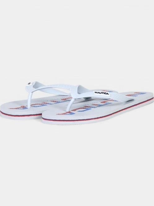 Nautica Fortaleza férfi flip flop papucs fehér színben 4