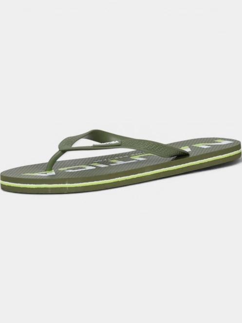 Nautica Fortaleza férfi flip flop papucs zöld színben 2