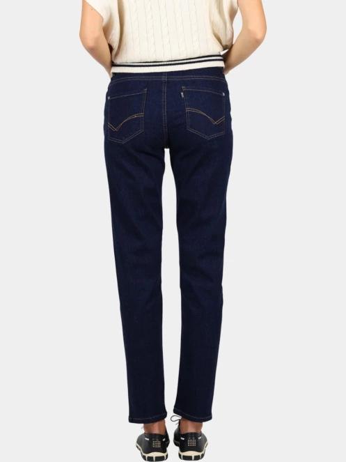 TBS Naomipoc női farmernadrág sötétkék színben 4