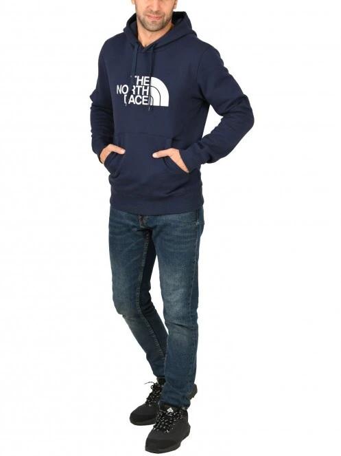The North Face M Drew Peak Pullover Hoodie - Eu férfi kapucnis pulóver sötétkék színben 3