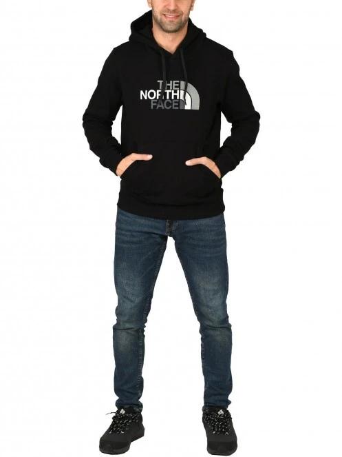 The North Face M Drew Peak Pullover Hoodie - Eu férfi kapucnis pulóver fekete színben 5