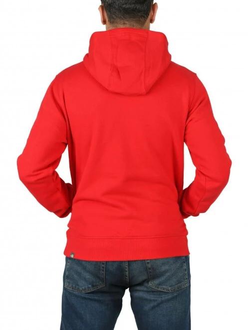 The North Face M Drew Peak Pullover Hoodie - Eu férfi kapucnis pulóver piros színben 4