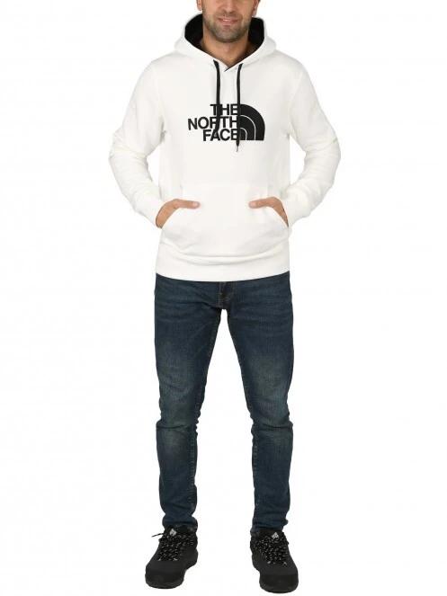 The North Face M Drew Peak Pullover Hoodie - Eu férfi kapucnis pulóver fehér színben 5