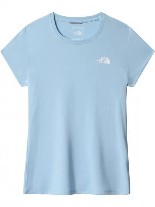 The North Face W Reaxion Amp Crew női rövid ujjú sport póló világoskék színben 2