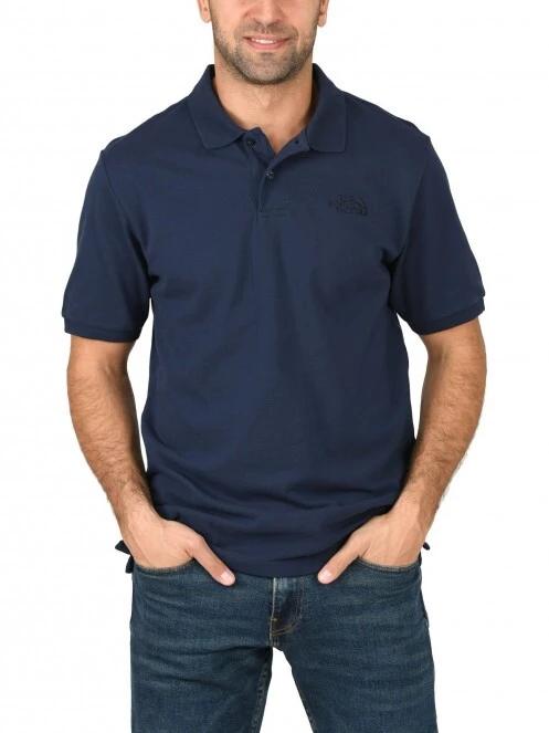 The North Face M Polo Piquet - Eu férfi galléros póló sötétkék színben 2