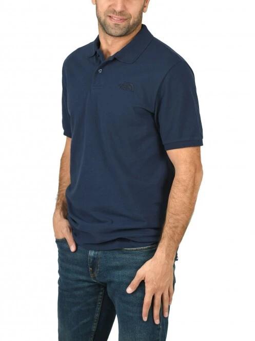 The North Face M Polo Piquet - Eu férfi galléros póló sötétkék színben 3