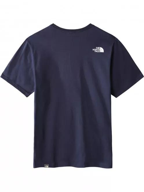 The North Face M S/S Easy Tee - Eu férfi rövid ujjú póló sötétkék színben 3