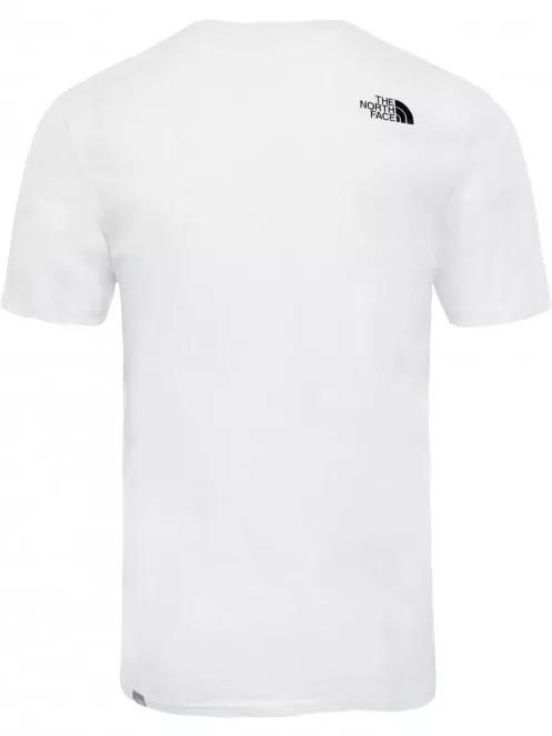 The North Face M S/S Easy Tee - Eu férfi rövid ujjú póló fehér színben 3