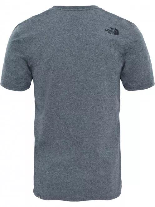 The North Face M S/S Easy Tee - Eu férfi rövid ujjú póló szürke színben 3