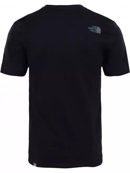 The North Face M S/S Easy Tee - Eu férfi rövid ujjú póló fekete színben 3