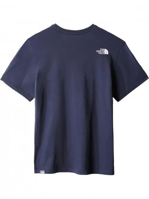 The North Face M S/S Simple Dome Tee - Eu férfi rövid ujjú póló sötétkék színben 3