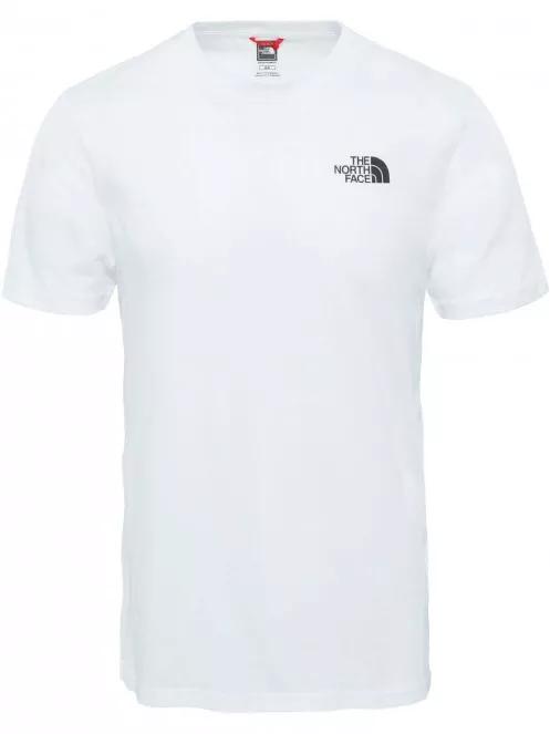The North Face M S/S Simple Dome Tee - Eu férfi rövid ujjú póló fehér színben 2