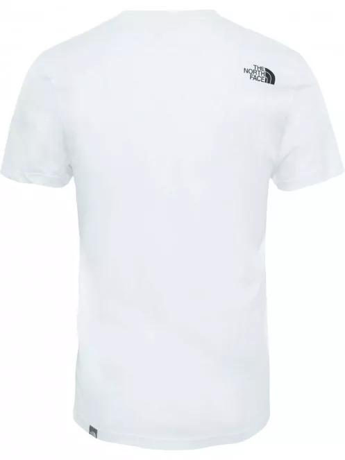 The North Face M S/S Simple Dome Tee - Eu férfi rövid ujjú póló fehér színben 3