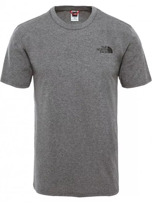 The North Face M S/S Simple Dome Tee - Eu férfi rövid ujjú póló szürke színben 2